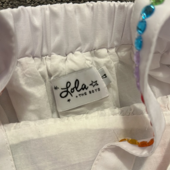 Lola and the Boys Rhinestone Rainbow Dress - Picture 3 of 7